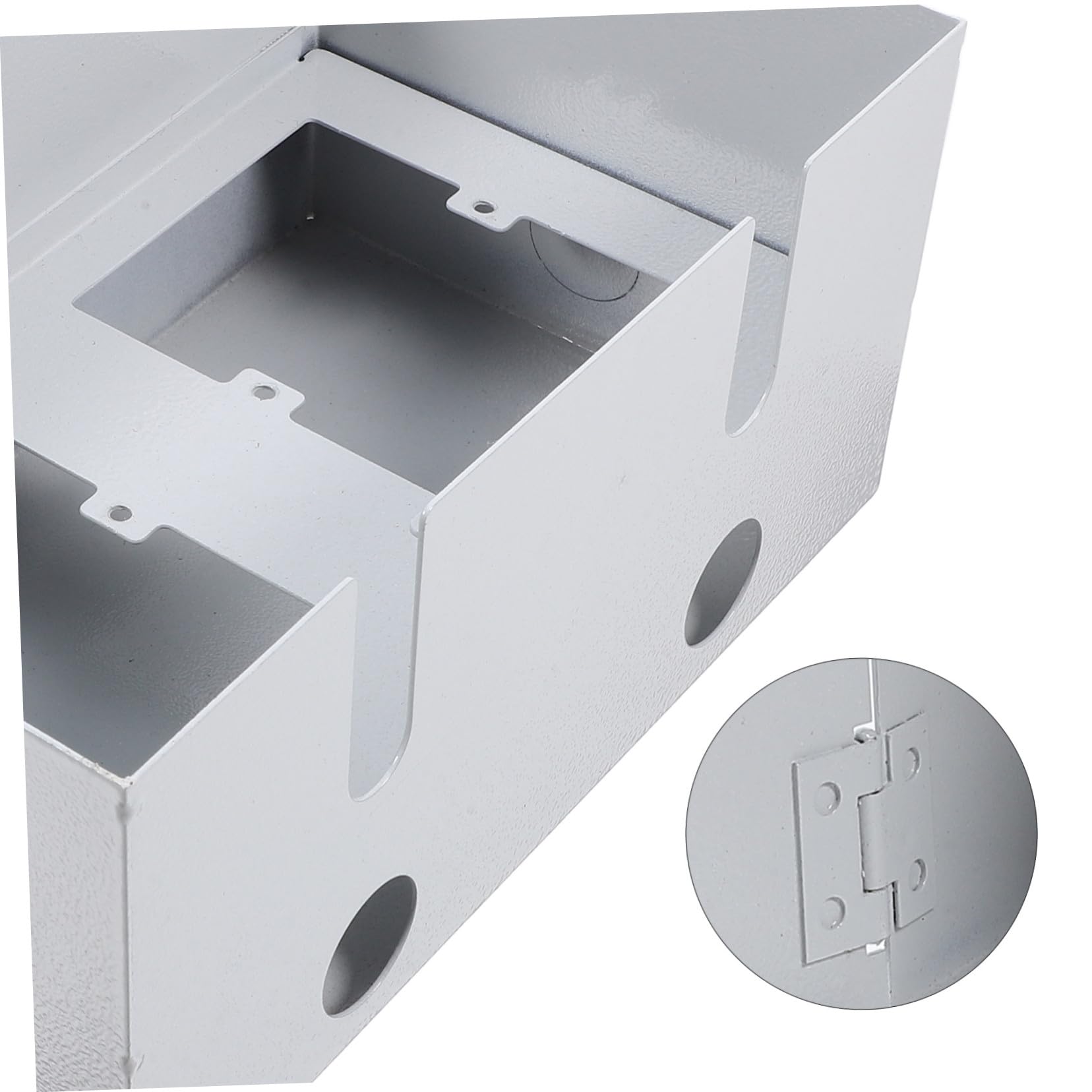 SEWACC Caja de Enchufe Protectora y Segura Cerradura de Acero Inoxidable para Exterior Adecuado para Tomacorriente al Aire Libre y Carga de Vehículo Eléctrico