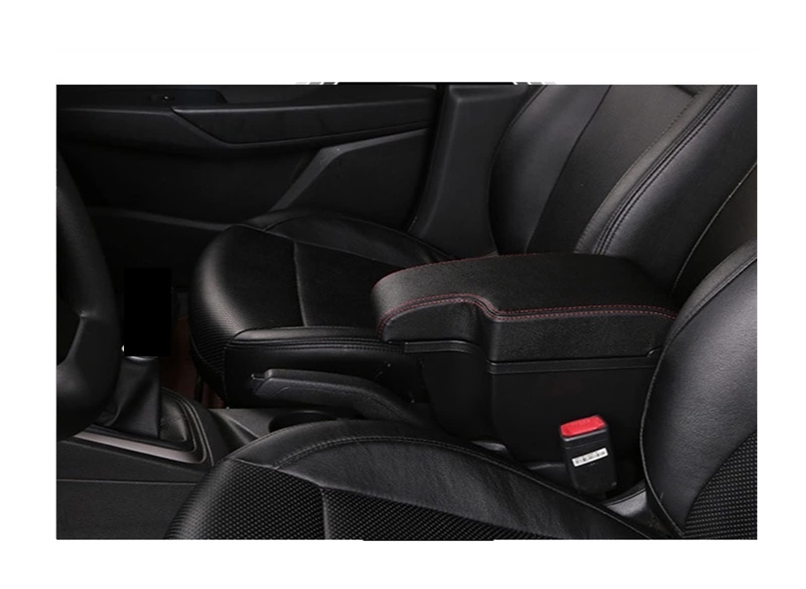 Baiqimv For Hyundai For Solaris 2 For Accent For Verna 2017 2018 2019 2020 2021 Armrest Car Armrest Box Storage Box(B1 USB)