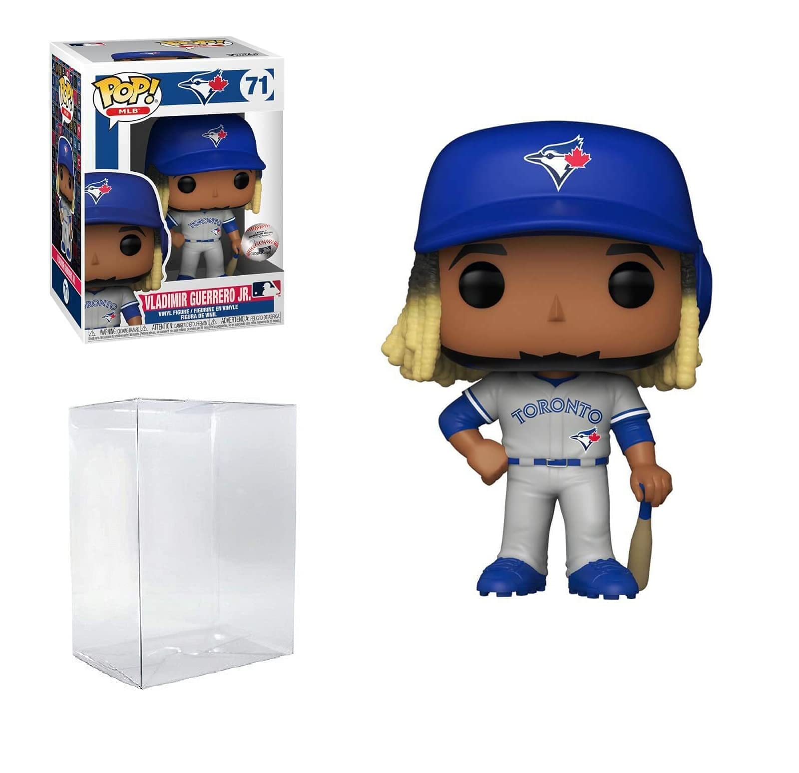 Vladimir Guerrero Jr Toronto Pop #71 Pop Baseball Vinyl Figure (Includes Ecotek Pop Box Protector Case)