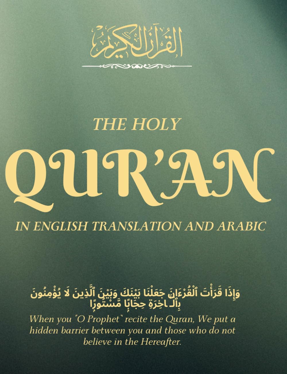 Quran in English Translation and Arabic