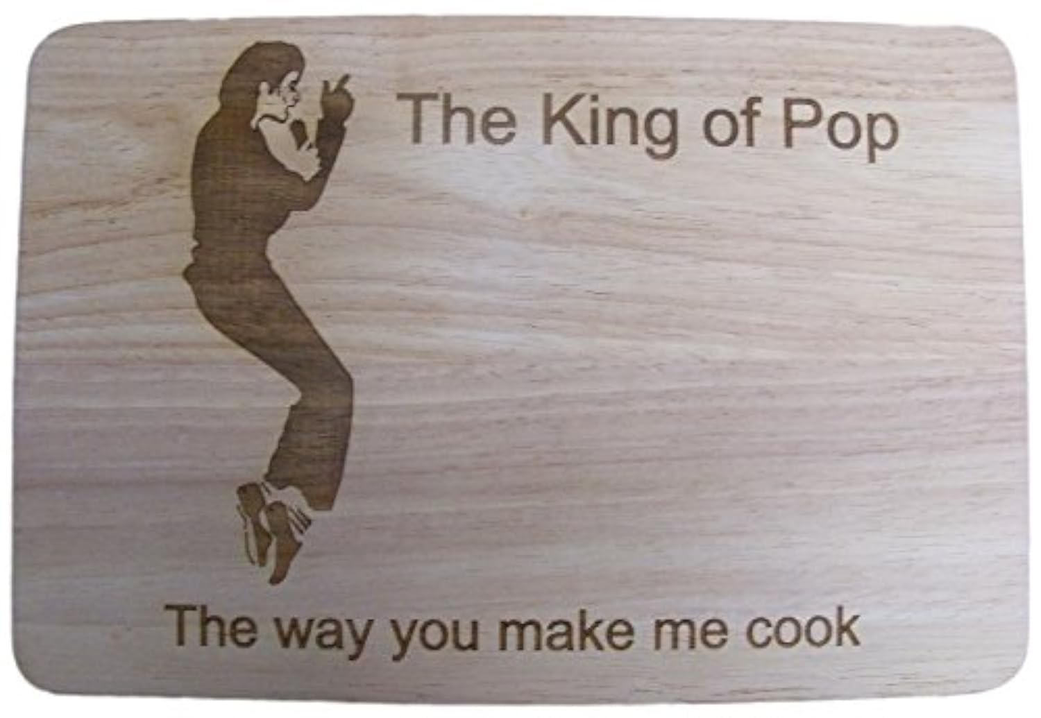Jacko Michael Jackson Gift Chopping Cutting Cheese Board Present
