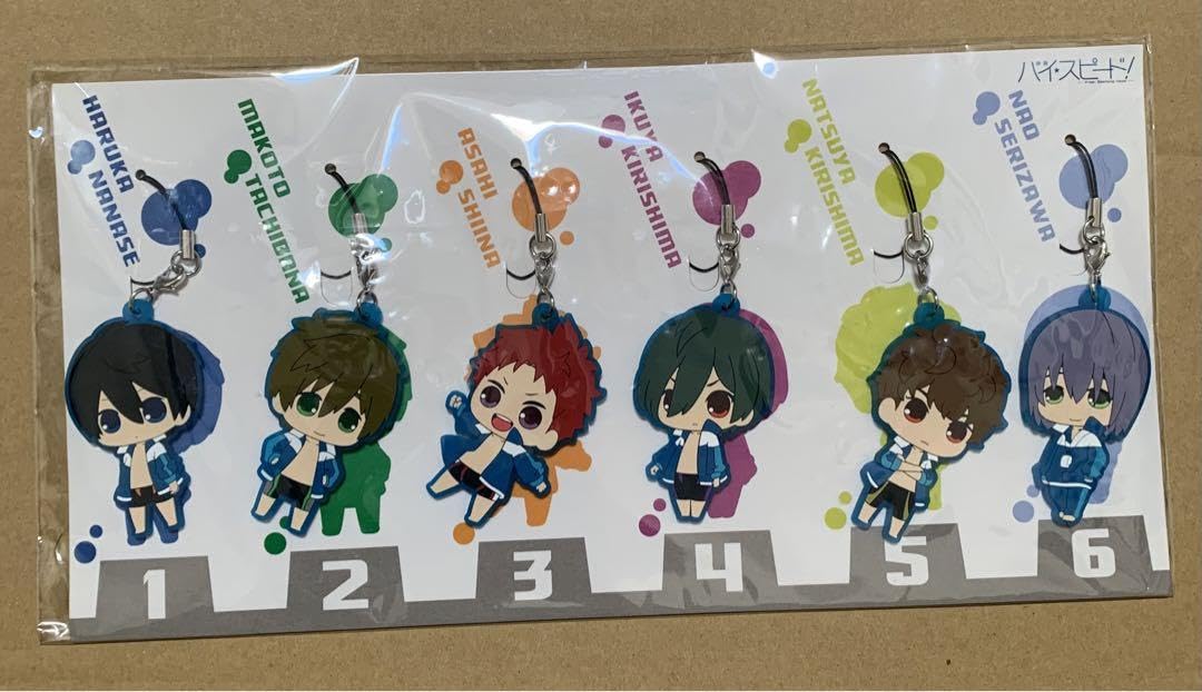 Amazon.co.jp: Free! ハイスピードコミケラバーストラップ6種