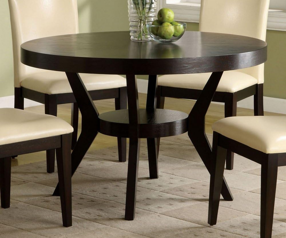 William's Home Furnishing CM3423T Downtown I Dining Table, Espresso