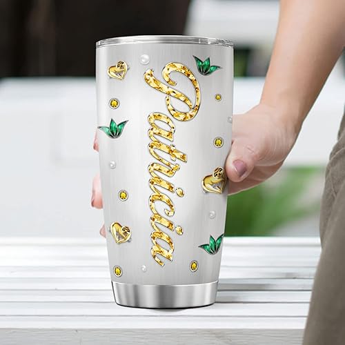 Miniatura 5 de Vasos de café personalizados, tazas de té de perezoso con tapa, vasos con nombre personalizado, lindos amantes de los animales, tazas de viaje
