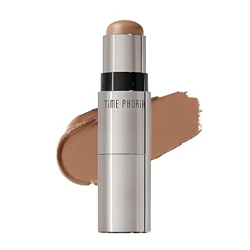 ECLIPSE SPARK 2 in 1 Face Contour Sticks, Blendable, Non-greasy, Long-lasting Cream Face Contouring Pen, Lightweight Finish Makeup, Buildable Coverage, Easy Application 01 LUNAR