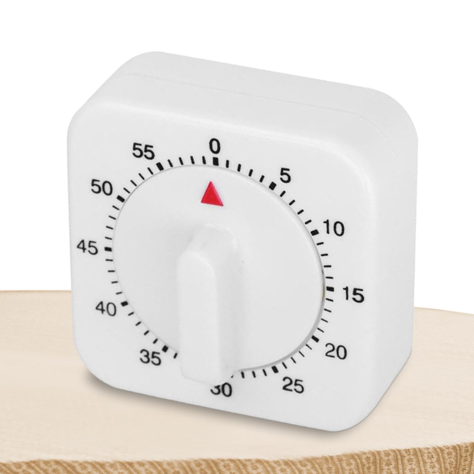 Timer da cucina, 60 minuti, meccanico, magnetico, senza batteria, con