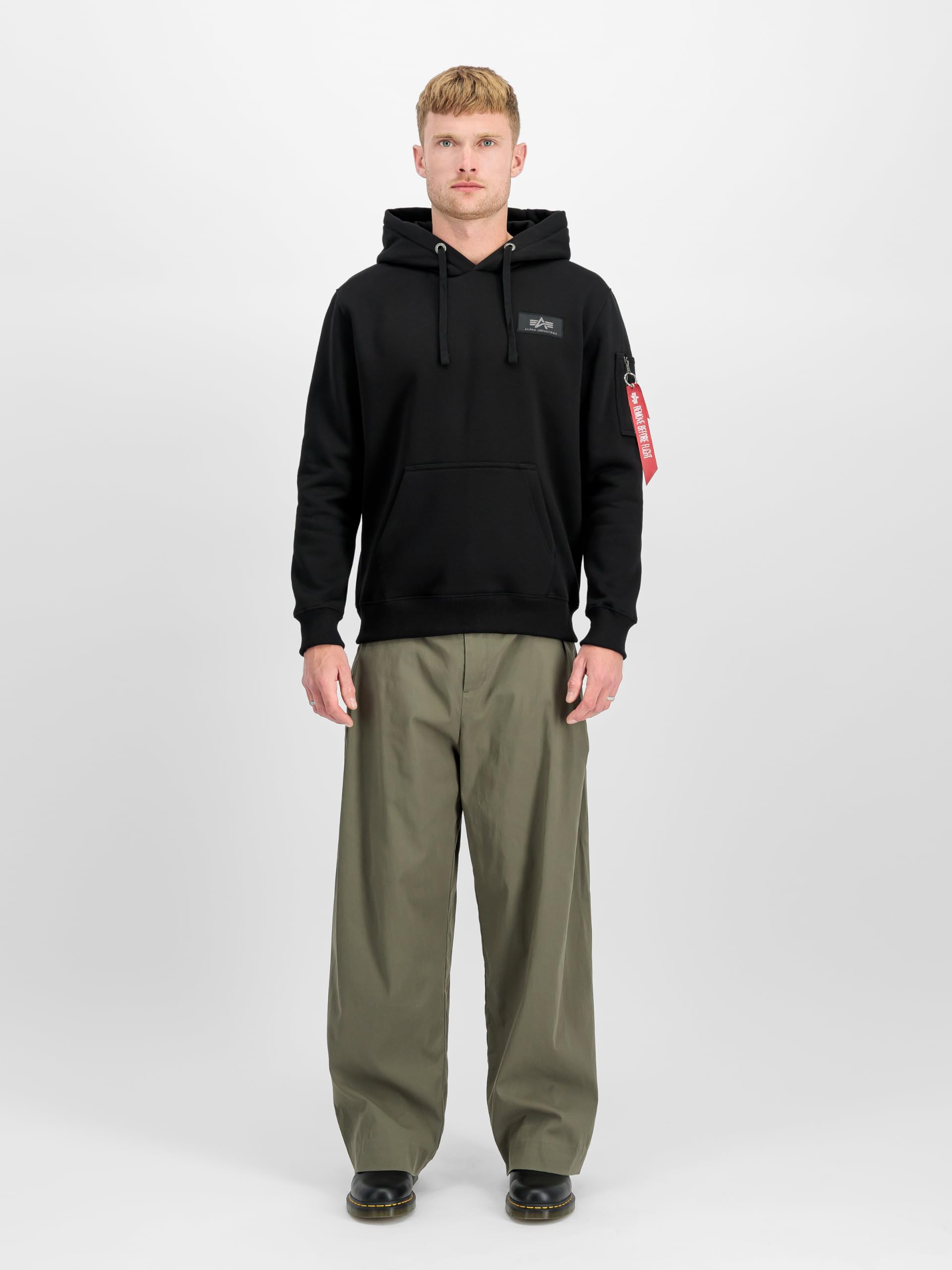 ALPHA INDUSTRIES Bluza sportowa Mężczyźni Bluza z kapturem