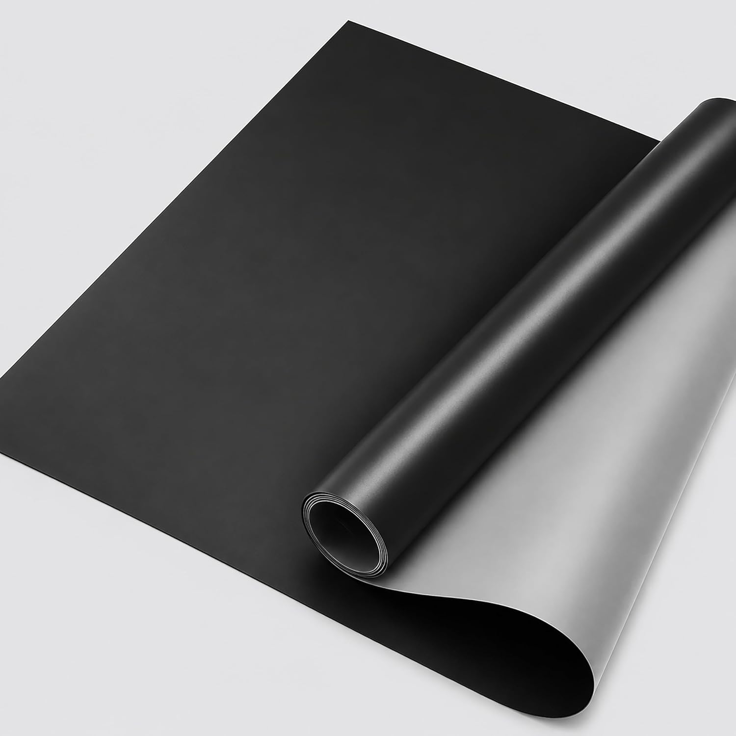 ProStep by FlooringInc Reversible Marley Dance Floor Roll, Portable Roll Out Vinyl Dance Flooring for Ballet, Jazz, Modern, Home Studio Practice, 1.2mm Thick, 5.25' x 10' (52.5 sq ft), Black/Grey