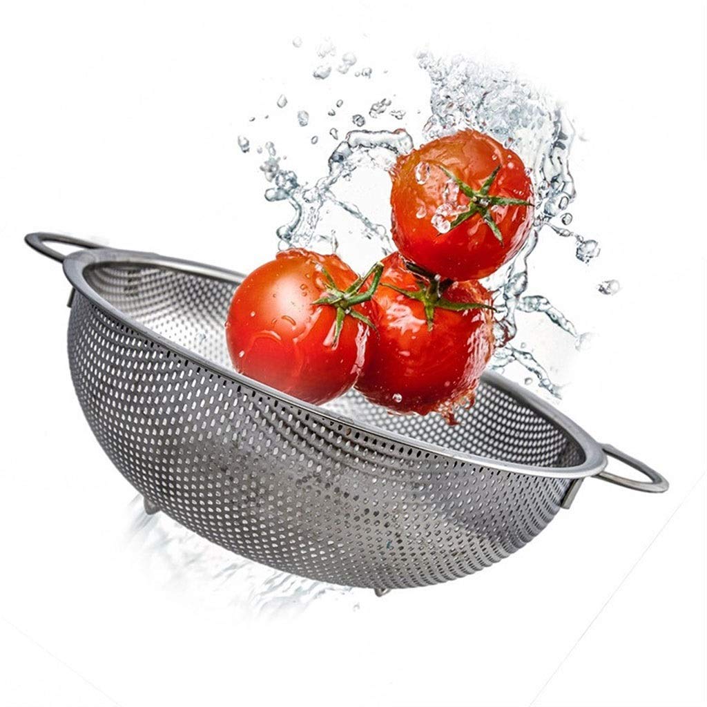 Conjunto De Colador De Cocina De Acero Inoxidable De 3 Piezas, Herramientas Útiles Cuando Cocina