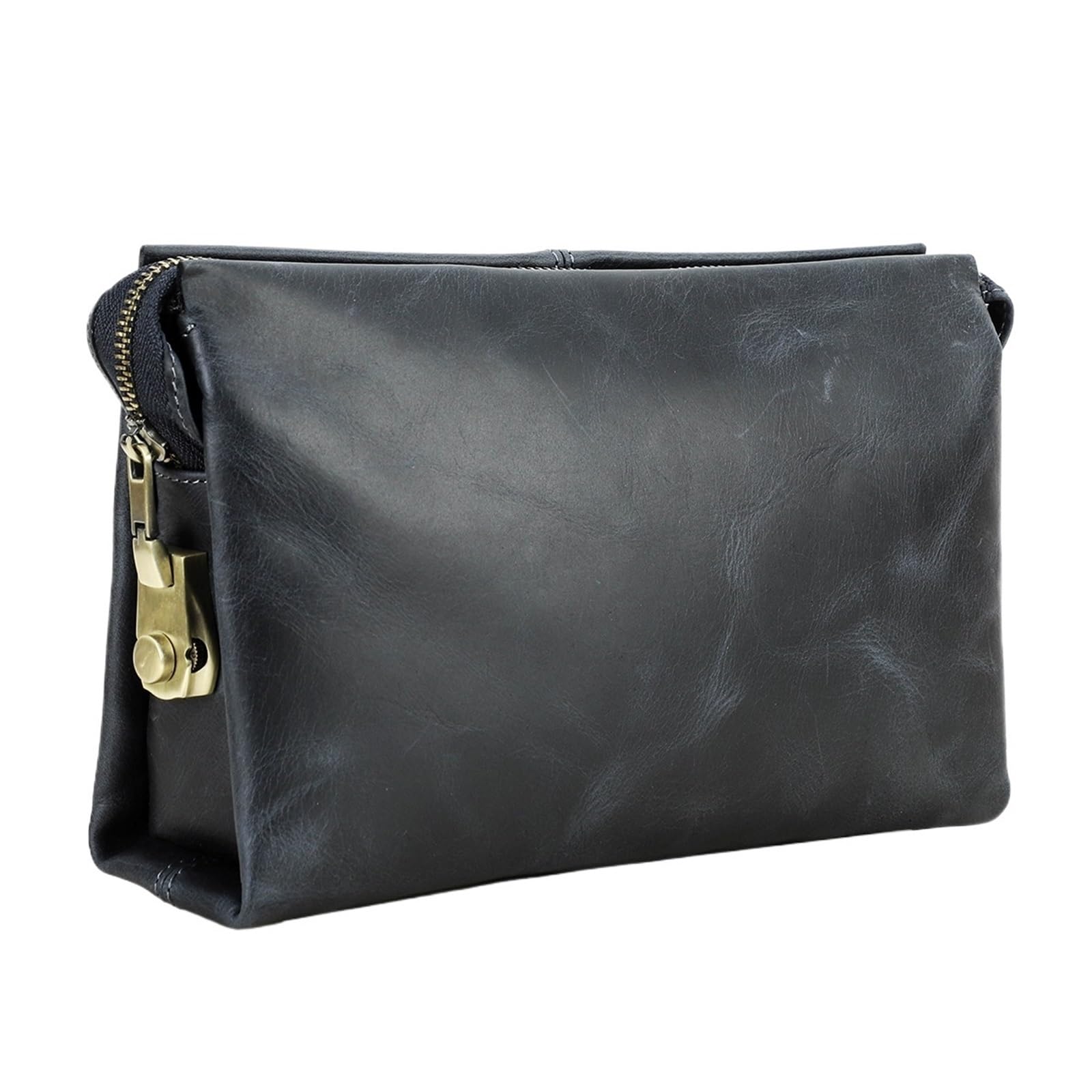 Pochette in pelle for uomo Portafoglio con password Design Borsa da uomo