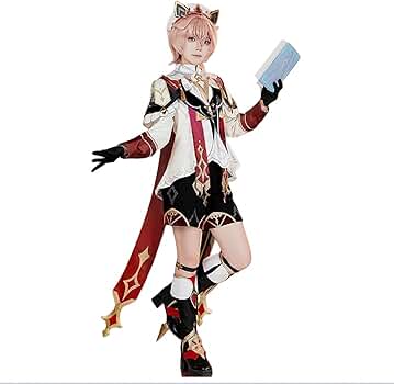 Amazon.co.jp: 【Azuiblc】コスプレ衣装 原神 ダリア ウィッグ付き 靴