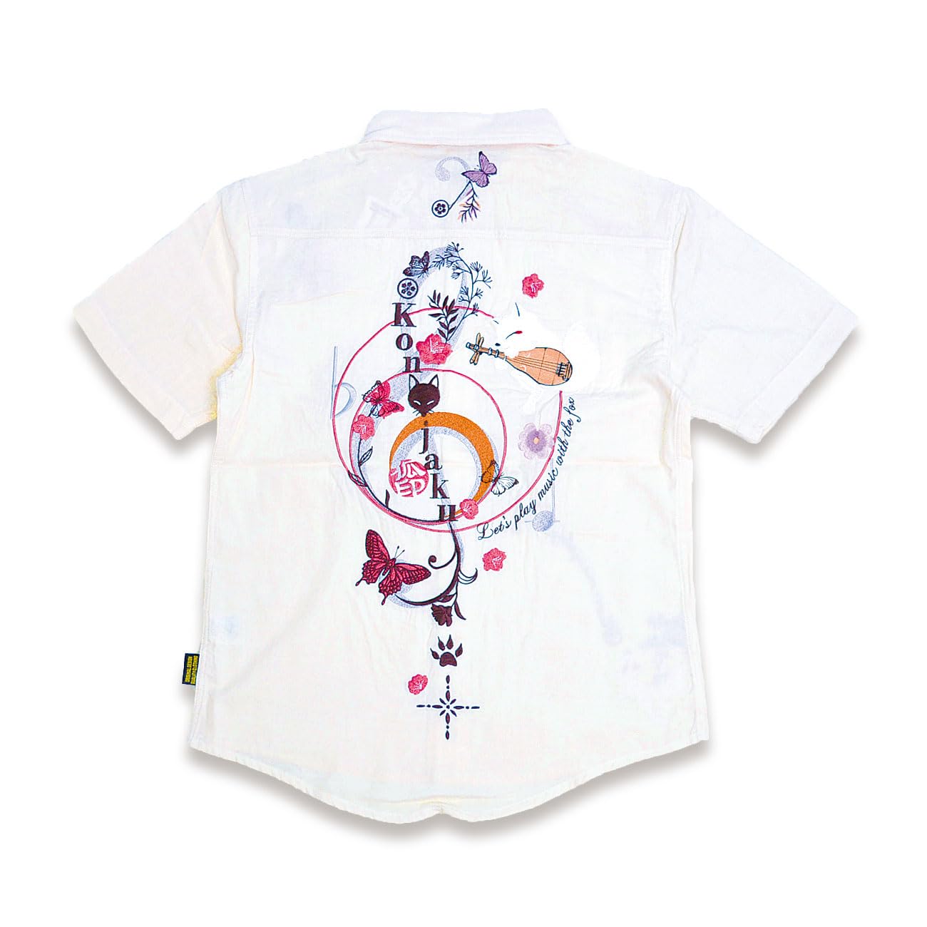 (コンジャク)今昔 音楽奏者半袖シャツ(KJ-29134)