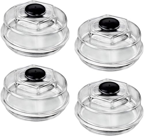 Miniatura 7 de 183772-KIT Kit de tapa de aceite de repuesto de cubo de remolque de 4 pulgadas compatible con cubierta de rodamiento Dexter 10K-16K y ejes 10K -