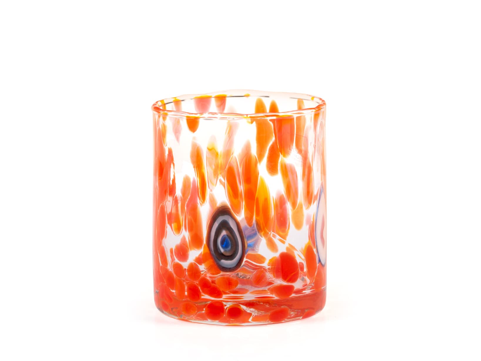 Gläser Bunt Glasflasche 1 Liter H&h Brocca Veneziano In Vetro Decorato Multicolore Lt 1, 3 Bowle Gefäß Gläser Set