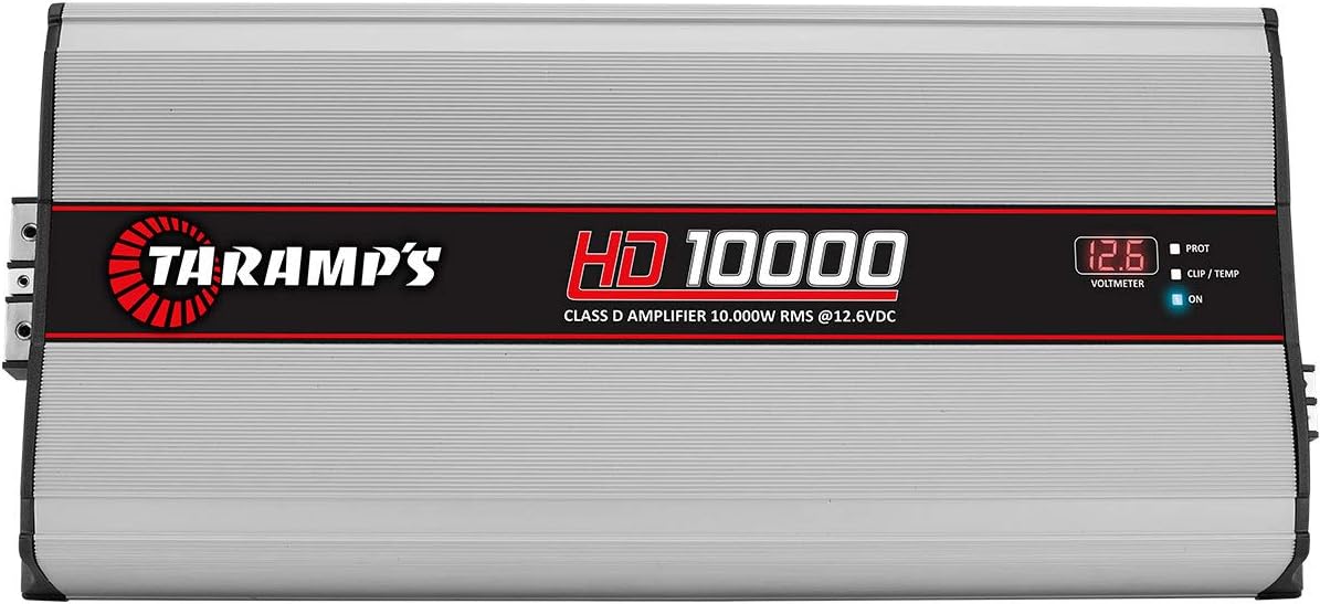Taramp's HD 10000 1 Ohm Class D Full Range Mono Amplifier