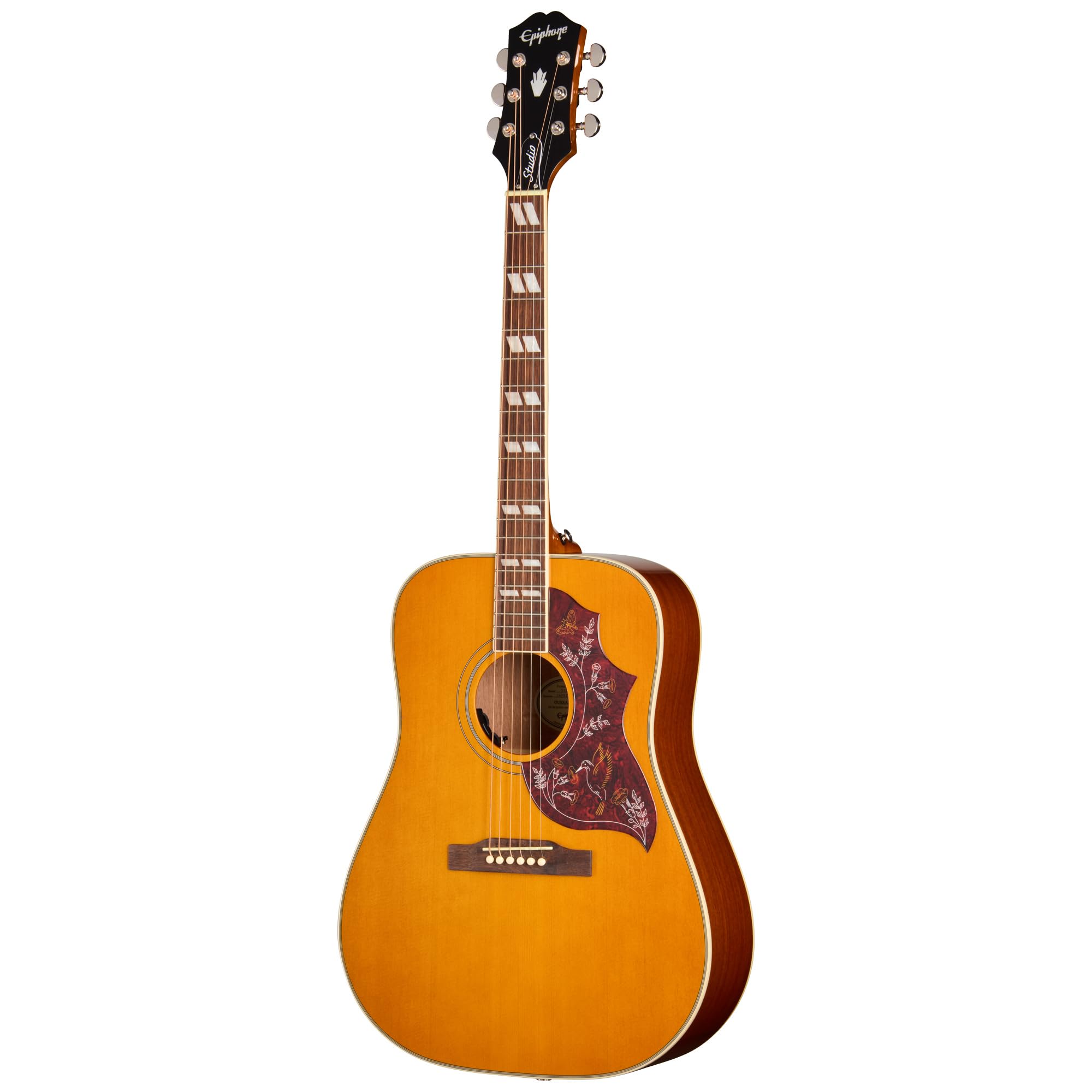 Epiphone Hummingbird Artist アコースティックギター Amazon.com: Epiphone Hummingbird Studio Acoustic Electric, Natural