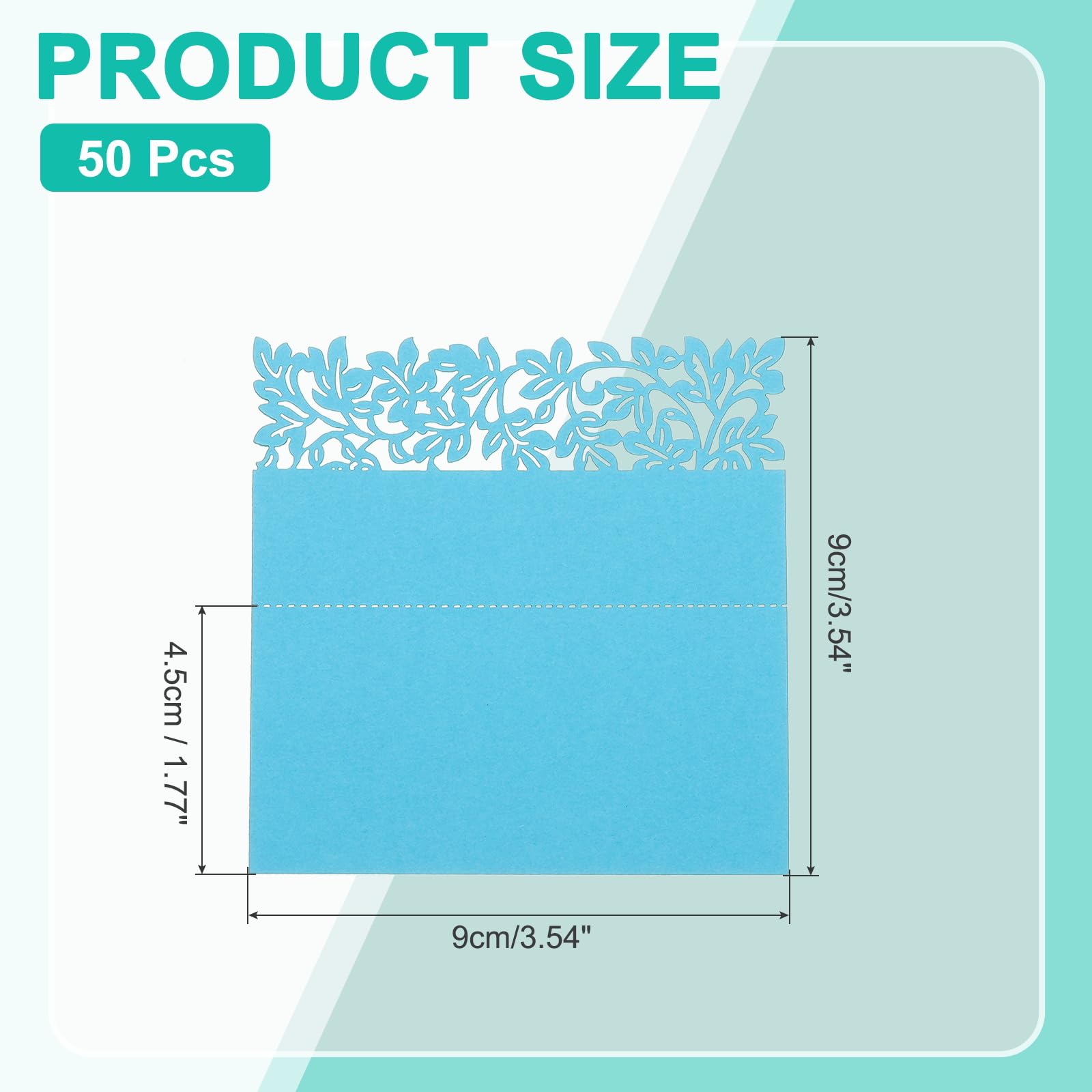 PATIKIL 50Pcs Wedding Place Cards - Image 2