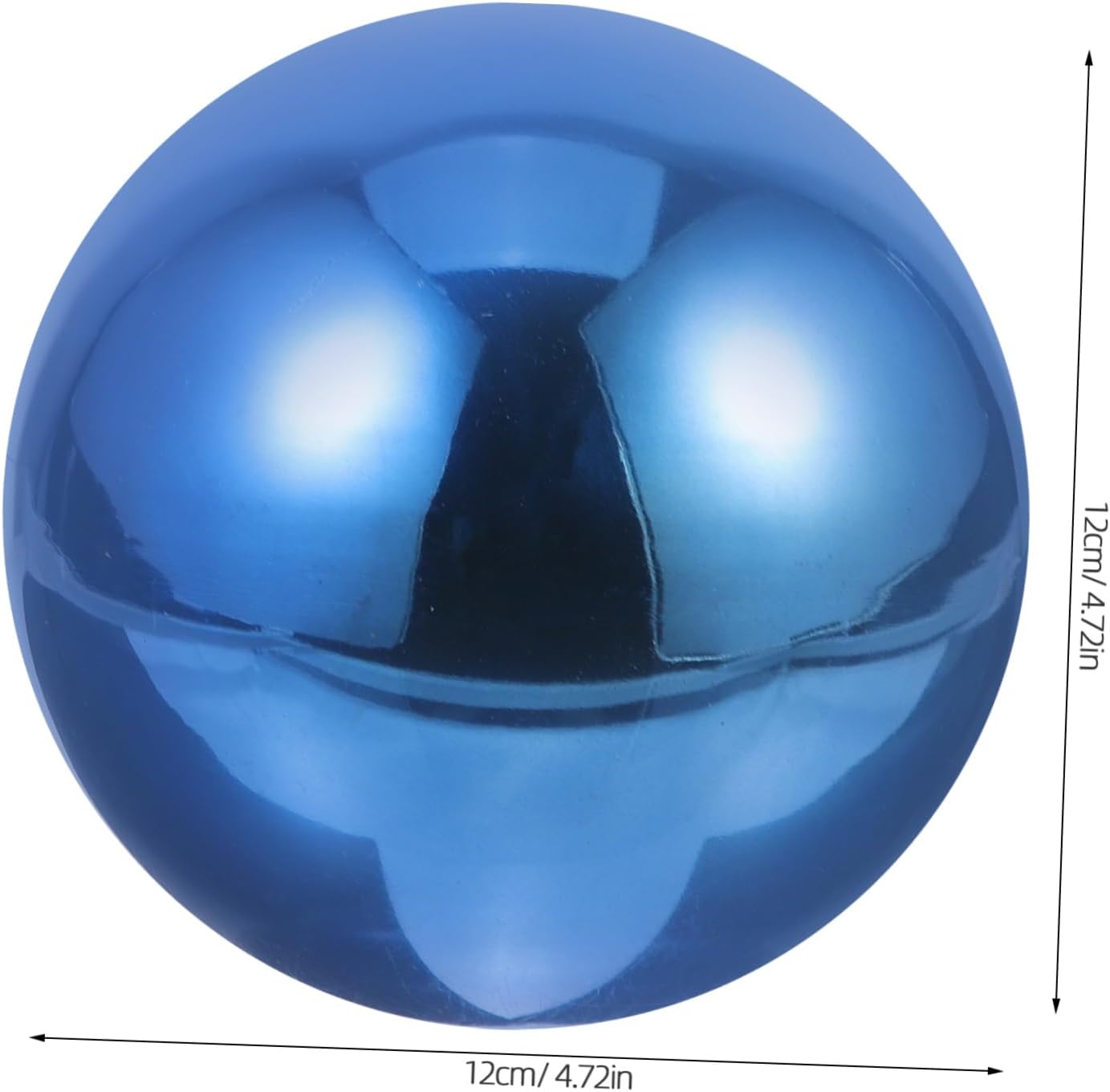 Garden Gazing Ball 4.72 inch Mirror Reflective Sphere Polished Decorative Gazing Globe for Lawn Patio Yard Outdoor D Cor Photography Prop 1 Pack