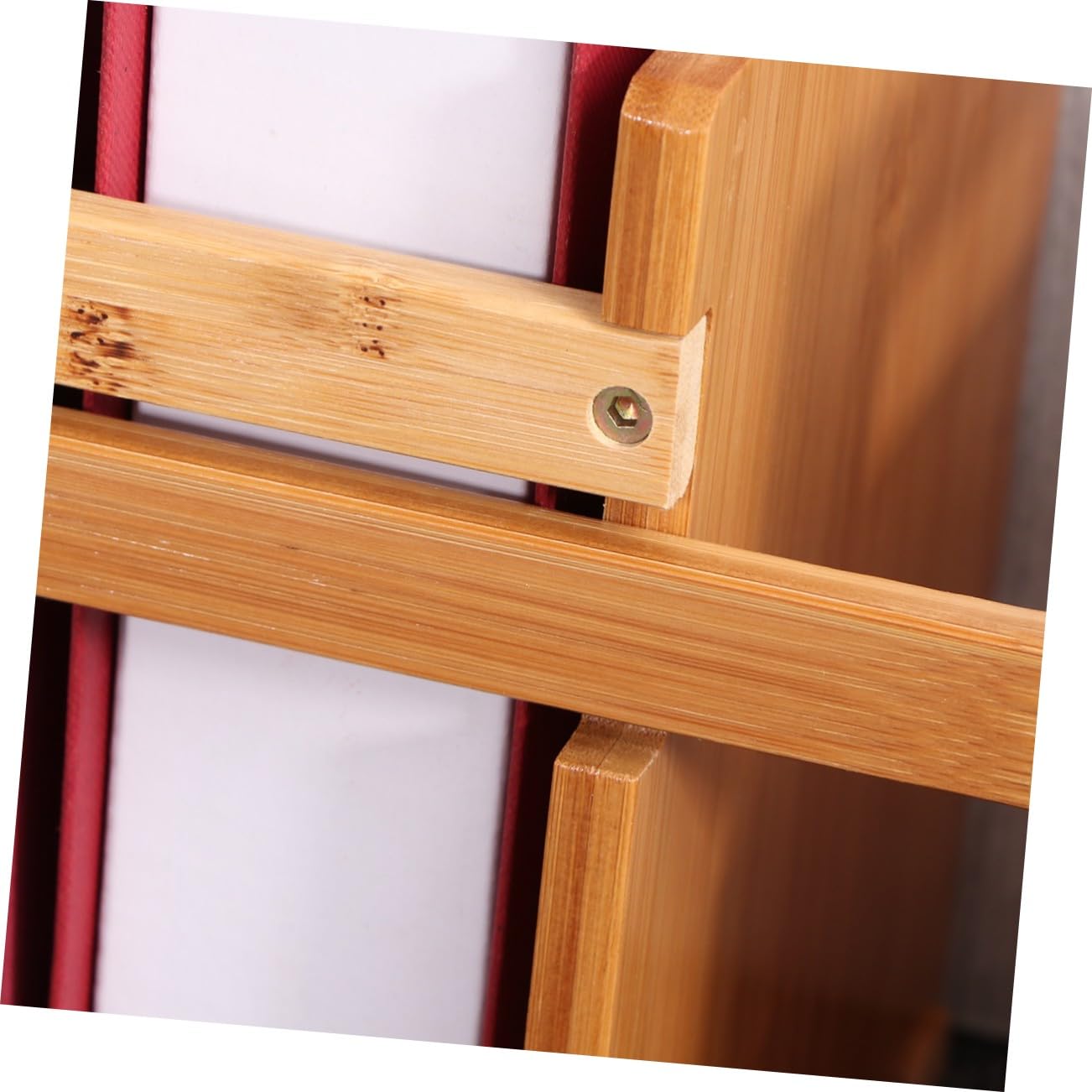 SHINEOFI Estantería Telescópica De Madera Moso Mini Estante De Almacenamiento para Escritorio Estante Extensible para Organizar Libros y Objetos