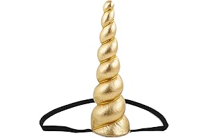 Love Sweety Shiny Unicorn Horn Headband and Tail Cosplay Costume Set