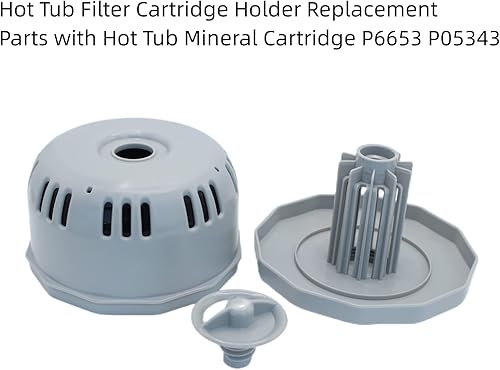 Miniatura 5 de Piezas de la tina caliente del reemplazo titular del cartucho de filtro solamente P6653, P05343, no incluye filtros