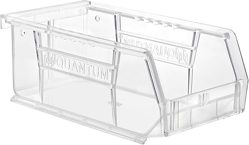 Miniatura 7 de Hudson Exchange - Contenedor apilable de plástico de 7-12 x 4 x 3 pulgadas (gris)