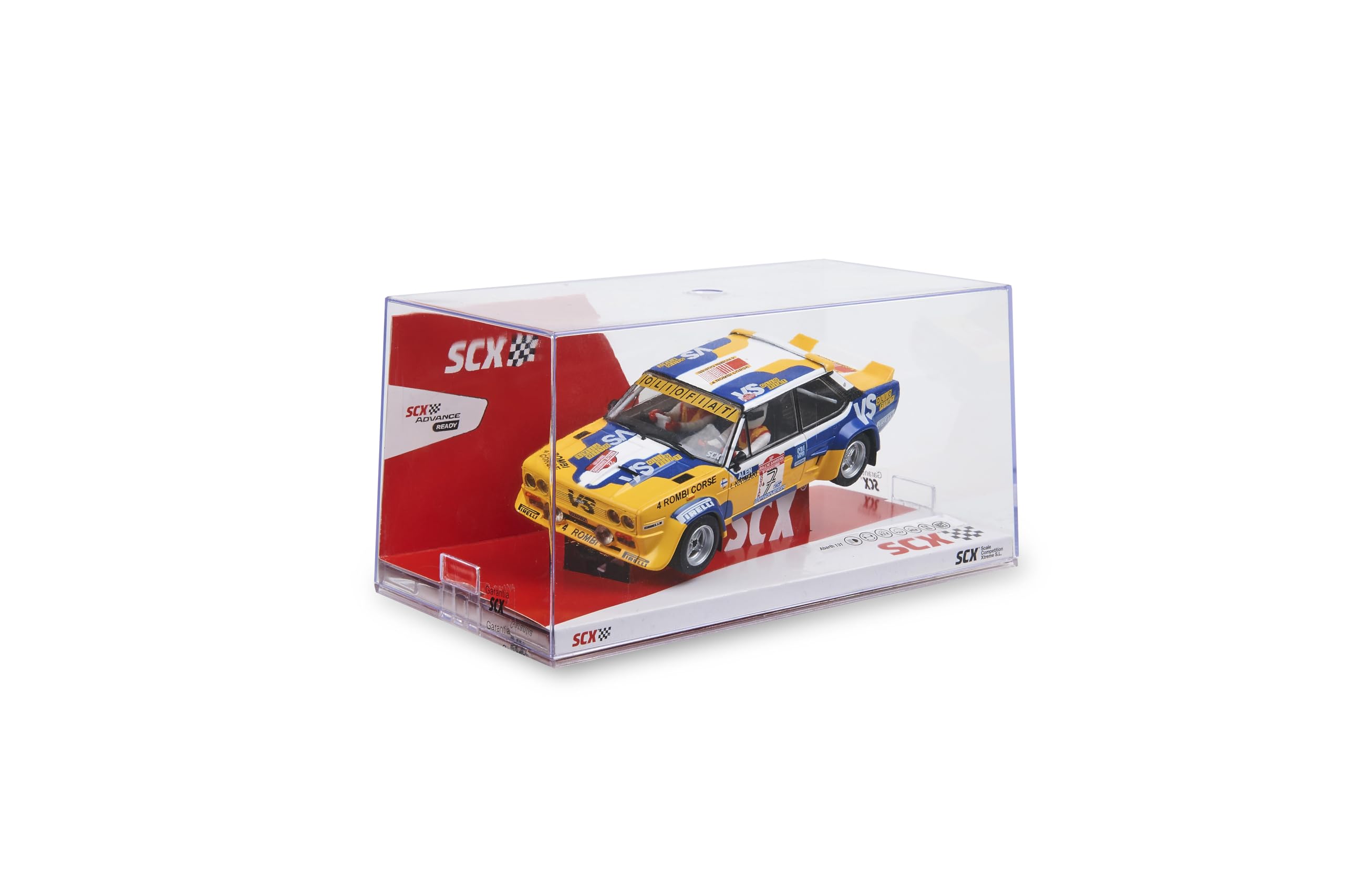 SCX - Coche de Carreras Original - Coche Slot Escala 1:32 (Abarth 131 - M. Alen)