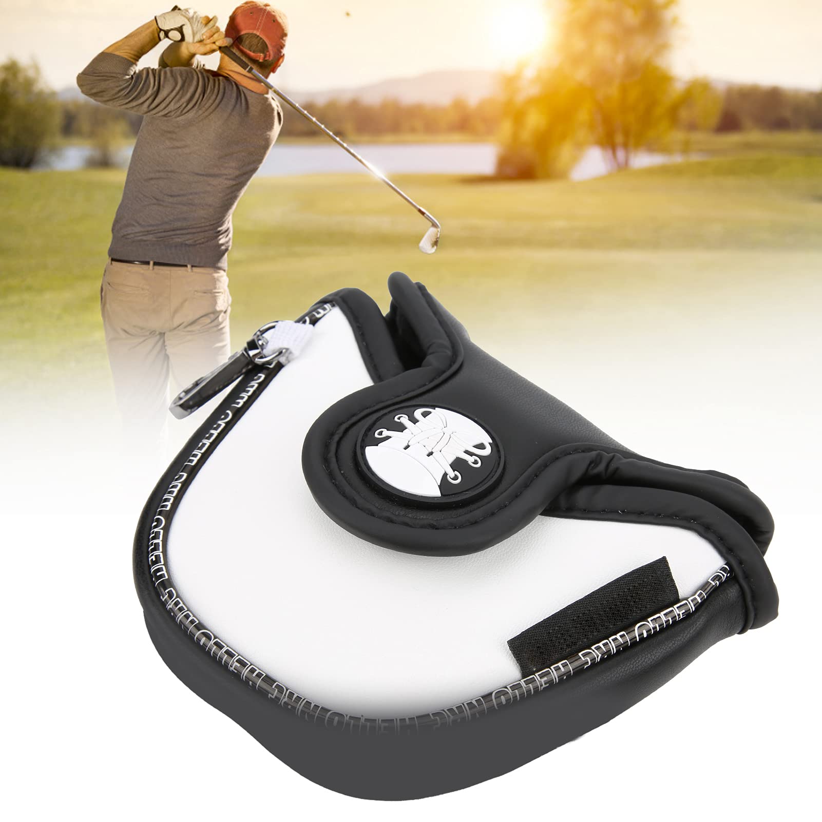 Nudiuhis Putter Abdeckung Magnetisch - Mallet Putter Schutzhülle Für Golfer