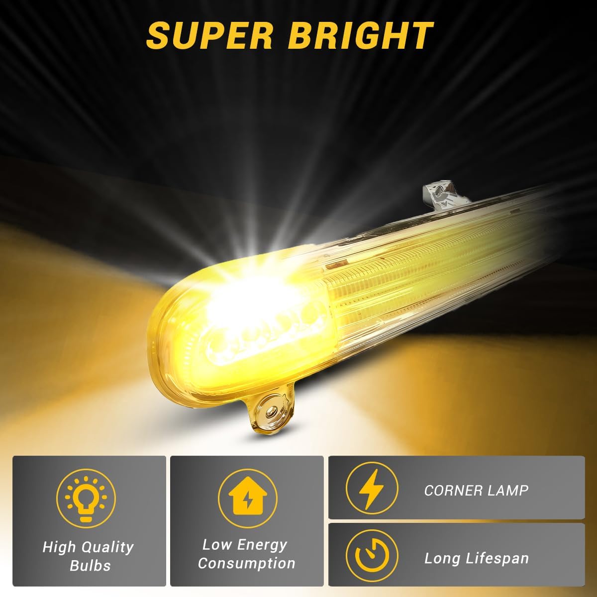 Peterbilt 385 Halogen Headlamps (Pair)