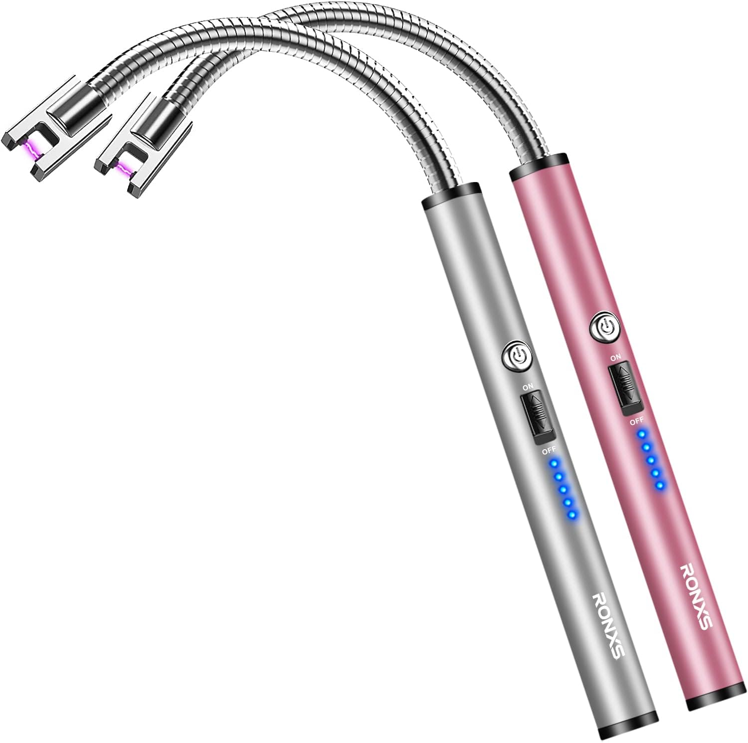 RONXS Lighter Electric Lighter Rechargeable Arc USB Candle