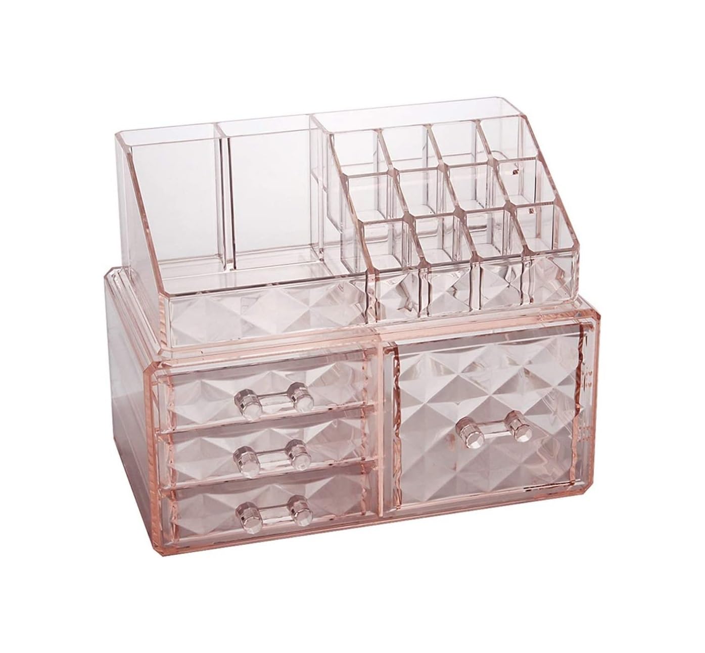 TIANQIHAO Jewelry Box With Drawers Multifunctional Cosmetic Box Earring Rings Necklaces Bracelets Jewellery Organizer Case Jewellry Holder,Jewelry Box J