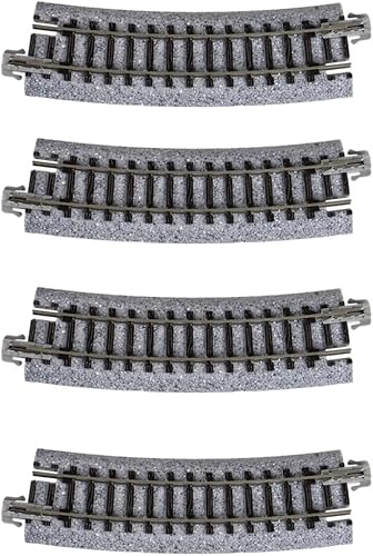 Kato EE UU Modelo Productos Tren Unitrack 3151238 Radio 15grados Curve pista 4piezas Kato EE UU Modelo Productos Tren Unitrack 3151238 Radio 15grados Curve pista 4piezas