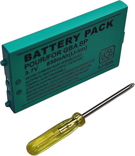 Link-e - Batterie de Remplacement 3.7V 850mAh Compatible avec la Console Portabl
