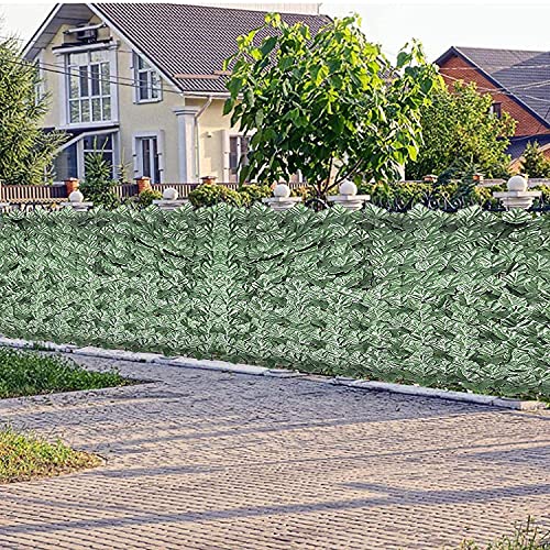 Clôture brise artificielle lierre pour bloquer le vis-à-vis