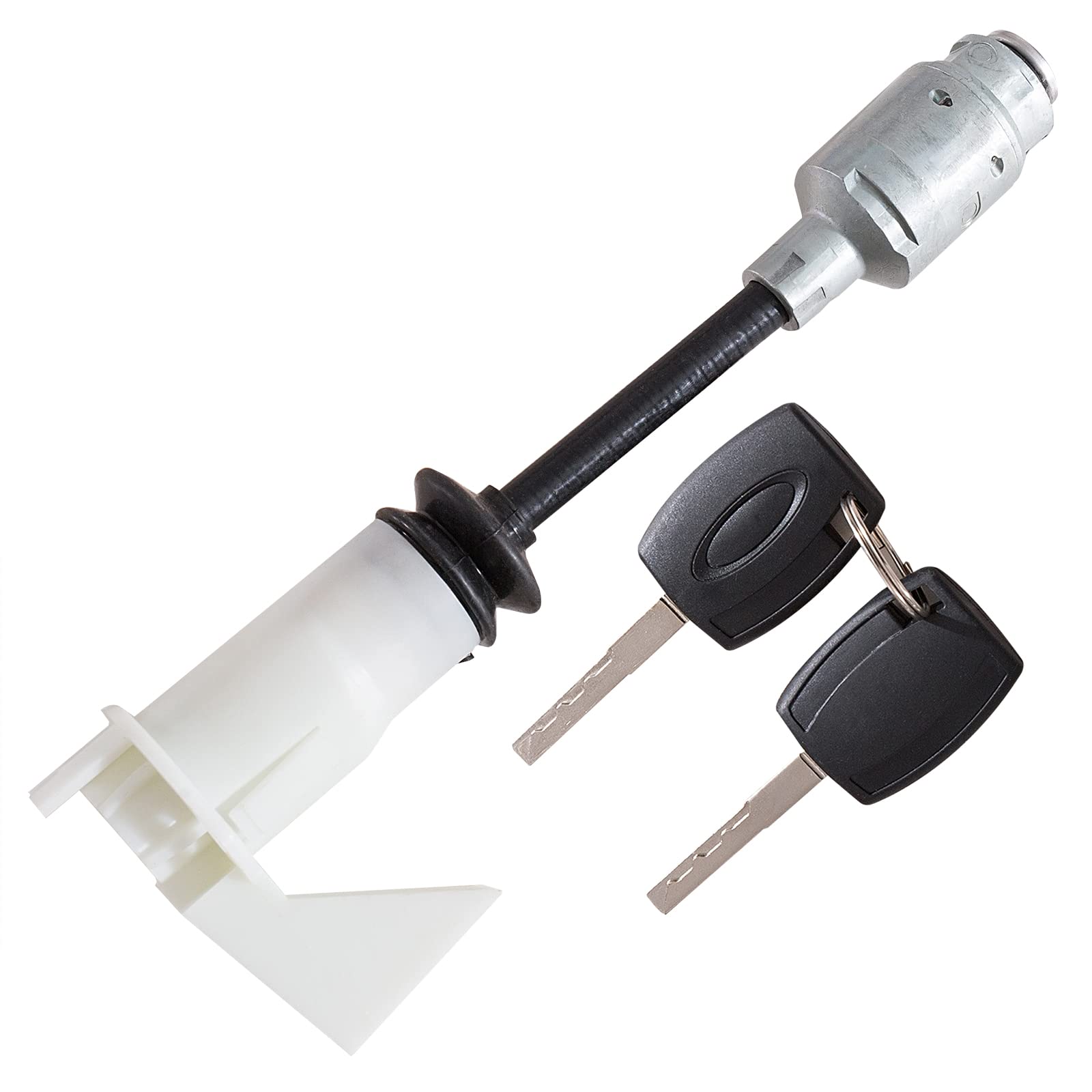 Twowinds - Serratura Cofano 4556337 Compatibile con Ford Focus C-Max (2003-2007) Focus 2 (2004-2012) - 3M5AR16B970AD - Chiusura Apertura Cofano - Cilindro Serratura e Chiavi (23cm)