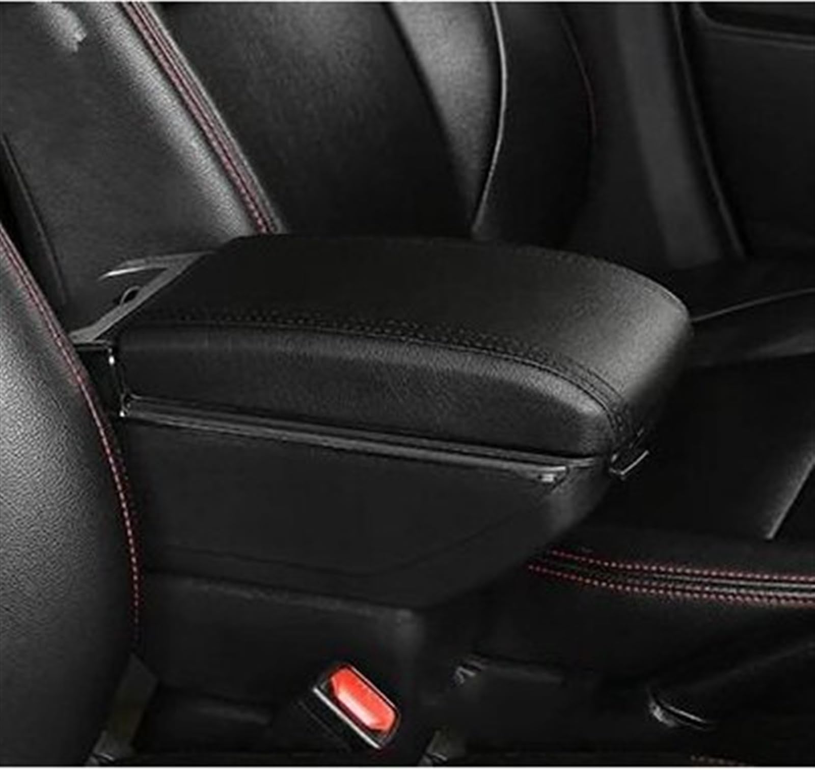 NOHEEU Car Modification Interior Accessories Seat Armrest Box Storage For Yaris GR For Elegant 2020-2023(C Styke AIl Black)