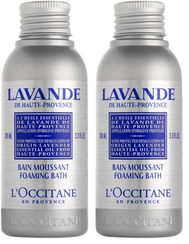 L'Occitane Lavender Foaming Bath (Travel Size) (Pack of 2)-image-34