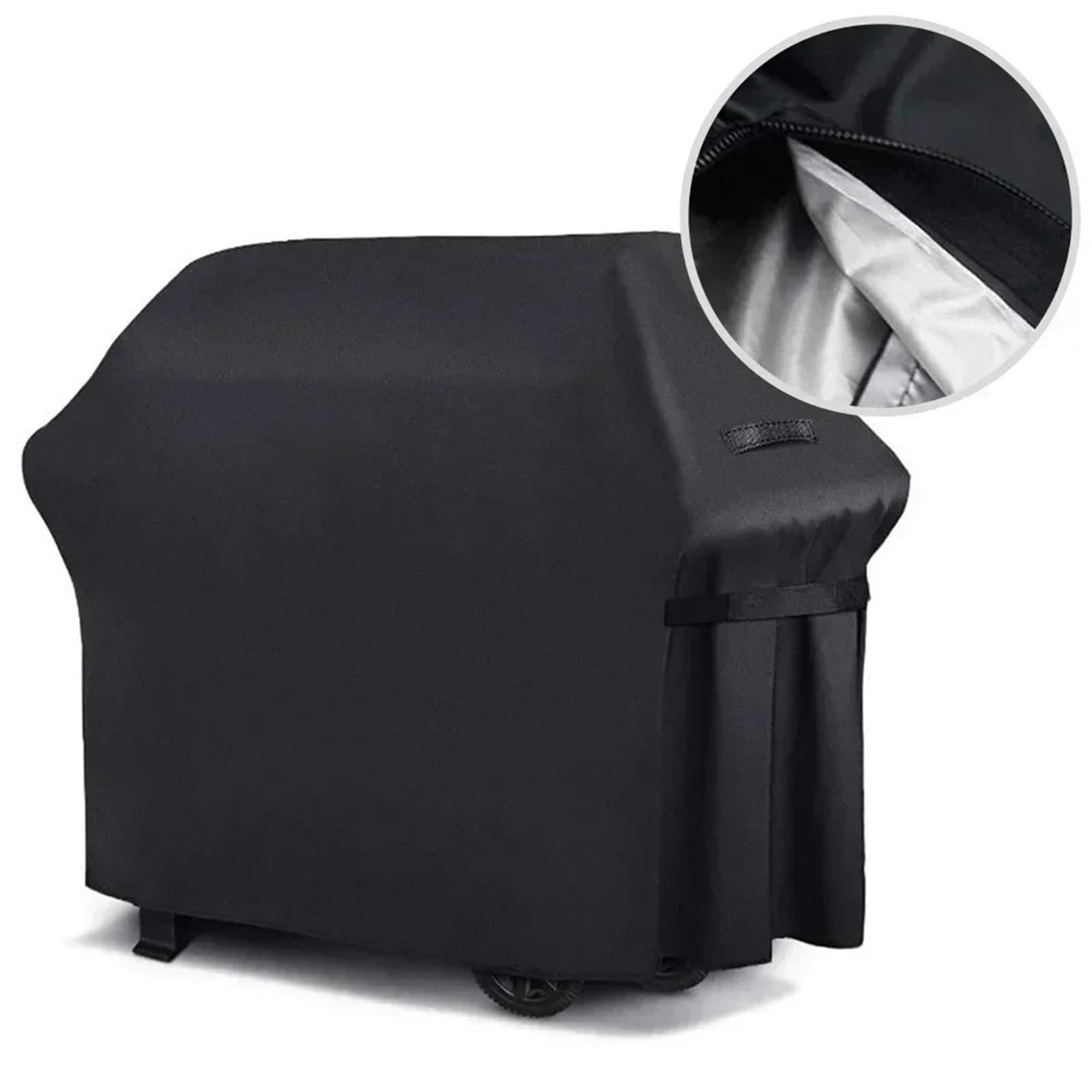 Funda Barbacoa Cubierta Impermeable for Parrilla de Barbacoa, Tela Oxford 420D, Lona for camión, 145x61x117cm, Accesorios for Herramientas de Barbacoa al Aire Libre