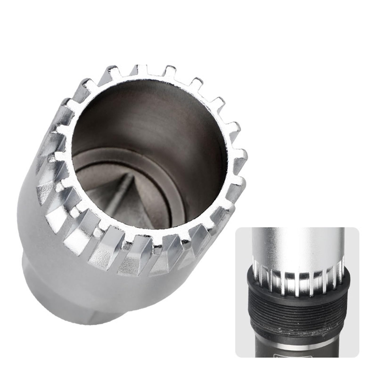 Llave de Pedal de Bicicleta Kit de Reparación Bicicletas Extractor Fondo BB Llave 20 Dientes Pedal Bicicleta manivela Herramienta Manga radios 8 vías