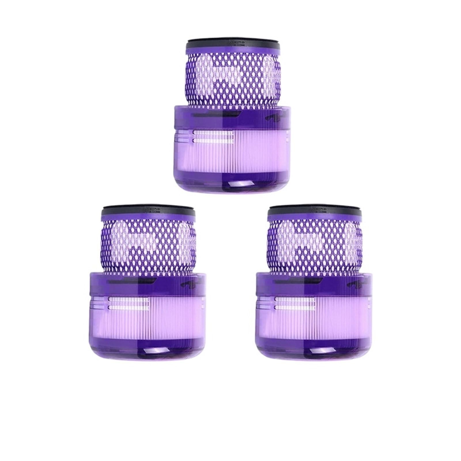 KurOto Filtro Trasero HEPA, Compatible con repuestos de aspiradora ciclónica Deslizante omnidireccional Dyson SV19, repuestos de Filtro de vacío (Size : Set 1)