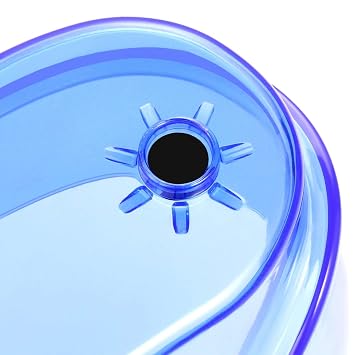 [Improved design] Replacement Part Reservoir Valve Rubber Gasket for Waterpik Ultra WP100 WP112 WP113 WP114 WP140 (Blue) (WP100 tank Blue)