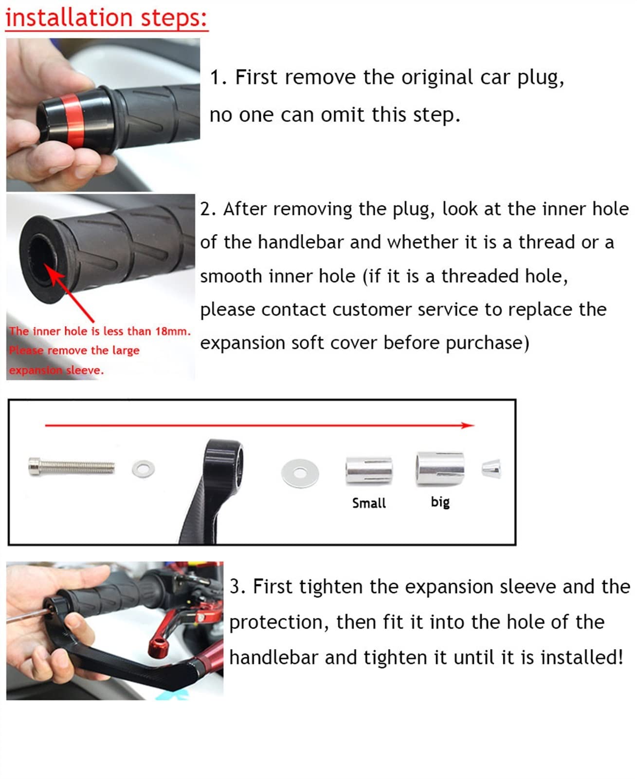 Universal Motorrad Hebelschutz Motorrad Lenker Bremse Kupplungshebel Schutz Mit 7/8 "22mm Für FJR1300 FJR 1300 FJR1300A 2004-2017(G)