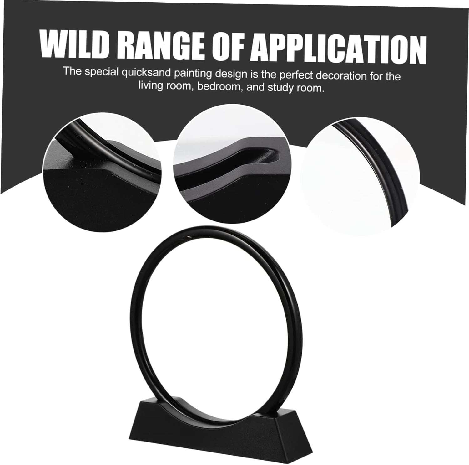 LIOOBO Landscape Art Picture DIY Quicksand Painting Material Moving Sand Home Decor Ornament