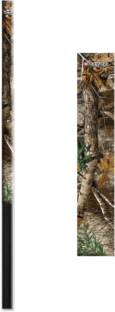 Bohning 7" Camo Arrow Wraps, X-Large, Realtree Edge