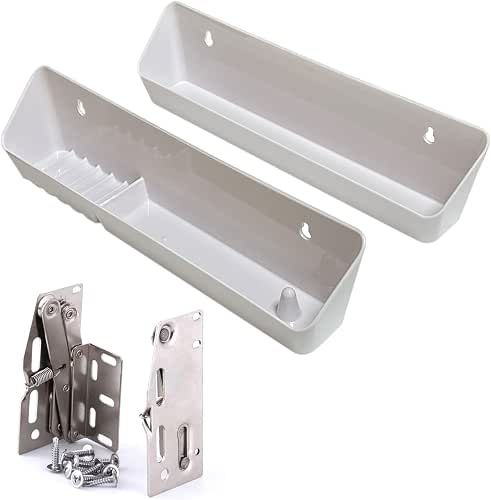 11 Inch Kitchen Sink Front Tip-Out Accessory Trays with Mounting