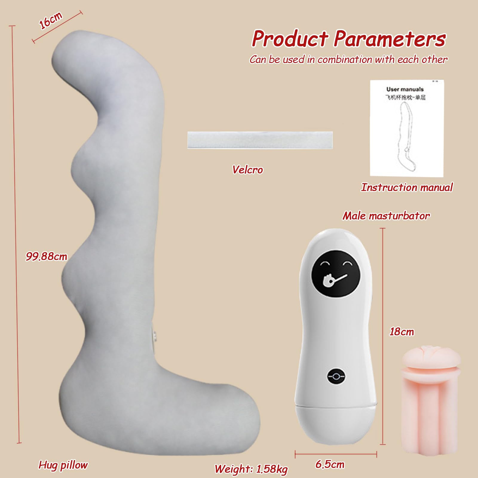 Amazon.com: ALMYMM Male Masturbator, Sex Hug Pillow, Adult Masturbation Sex  Pillow, Bedroom Bed Sex Position Aid Support Cushion Pillows, Adult Man  Masturbation Sex Toys : Health & Household