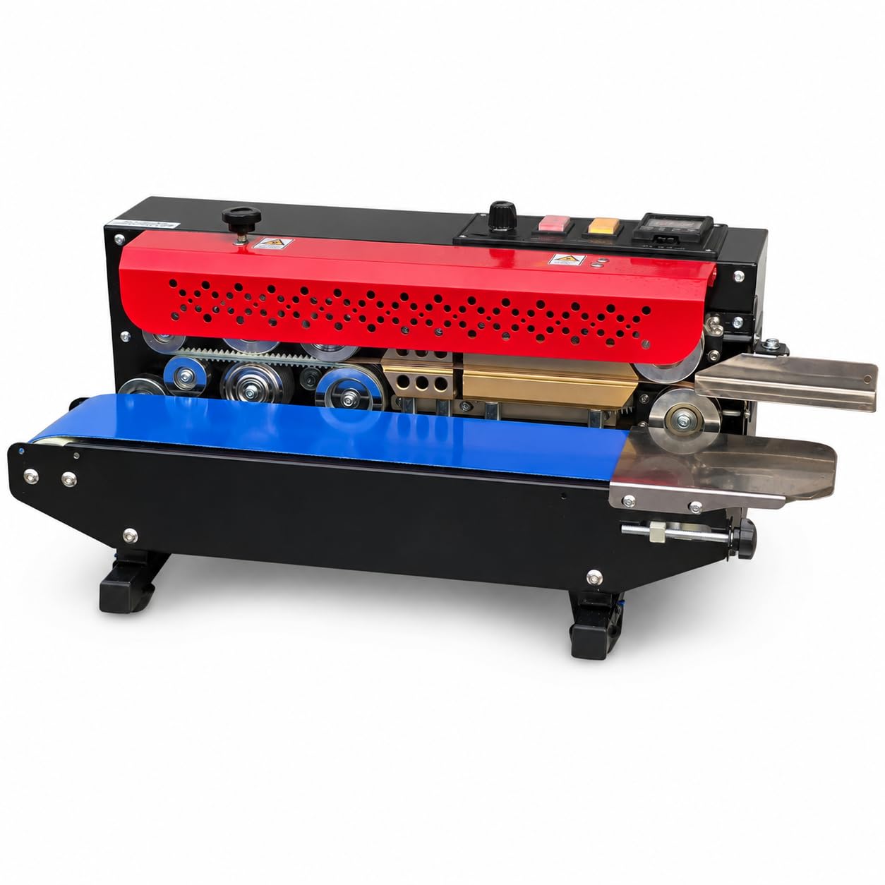 Sonic Industries FR-400 New Model Continuous Band Sealing Machine with Conveyor | Heat Sealer for Packaging | Adjustable Speed & Temperature | Ideal for Pouches, Food, Pharma & Industrial Use-image-48