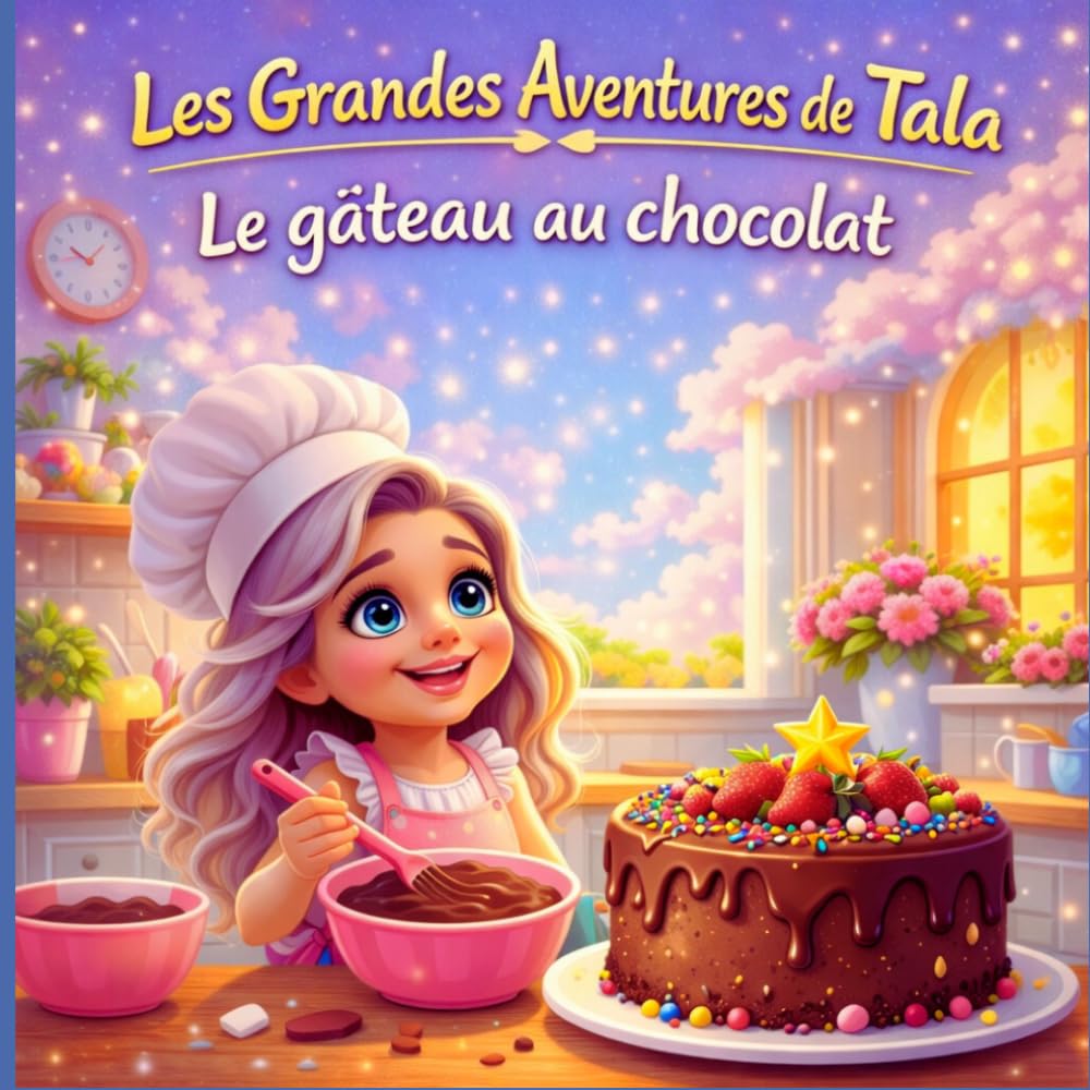 Les Grandes Aventures de Tala - Le gâteau au chocolat: Un livre illustré de pâtisserie amusant et chaleureux pour les enfants de 3 à 5 ans — apprendre, créer et s’amuser dans la cuisine !