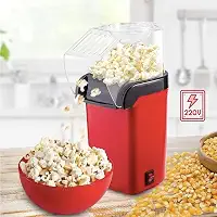 Pipoqueira Elétrica Grande Premium Saudável Sem Óleo (Vermelho - 220V)