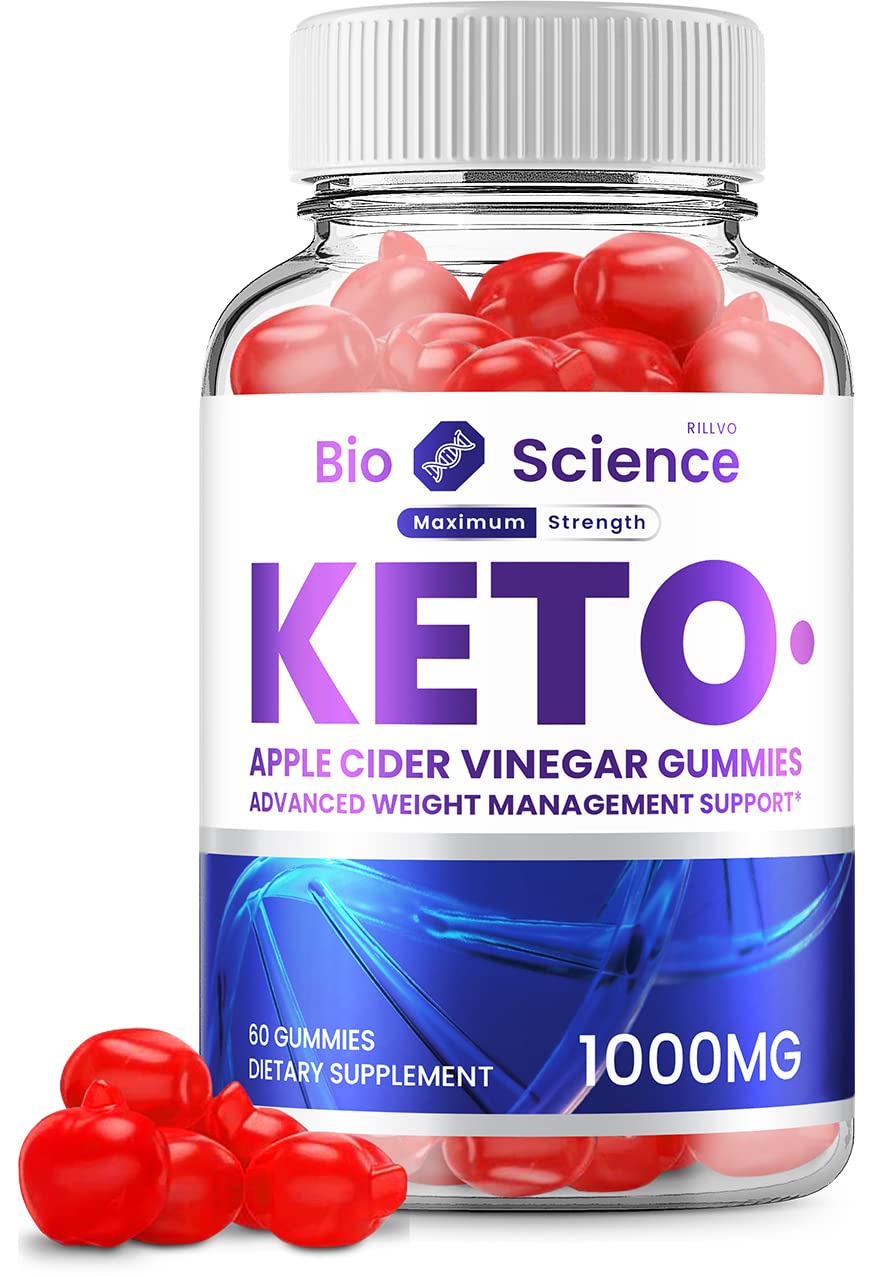 Bio Science Keto ACV Gummies BioScience Advanced Formula Shark Apple Cider Vinegar Keto Tank Gummies (60 Gummies) nrnn 0.231 kilograms